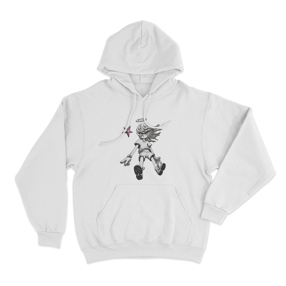 Yoasobi Never Ending Stories Tour Angle Unisex Hoodie White Yoasobi Never Ending Stories Tour Angle Unisex Hoodie White