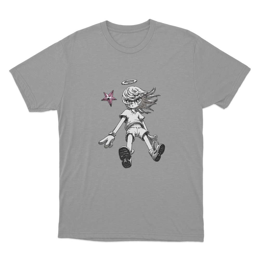 Yoasobi Never Ending Stories Tour Angle Unisex T Shirt Grey Yoasobi Never Ending Stories Tour Angle Unisex T Shirt Grey