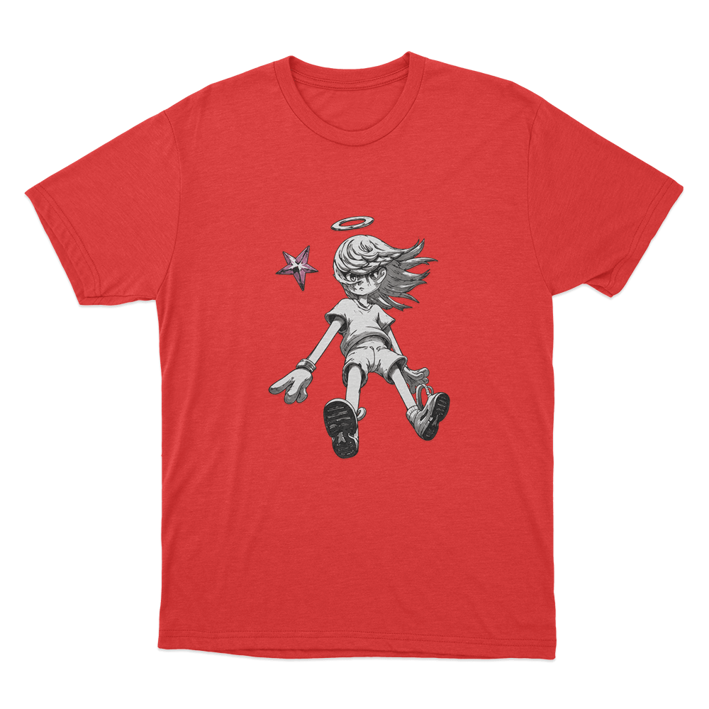 Yoasobi Never Ending Stories Tour Angle Unisex T Shirt Red Yoasobi Never Ending Stories Tour Angle Unisex T Shirt Red