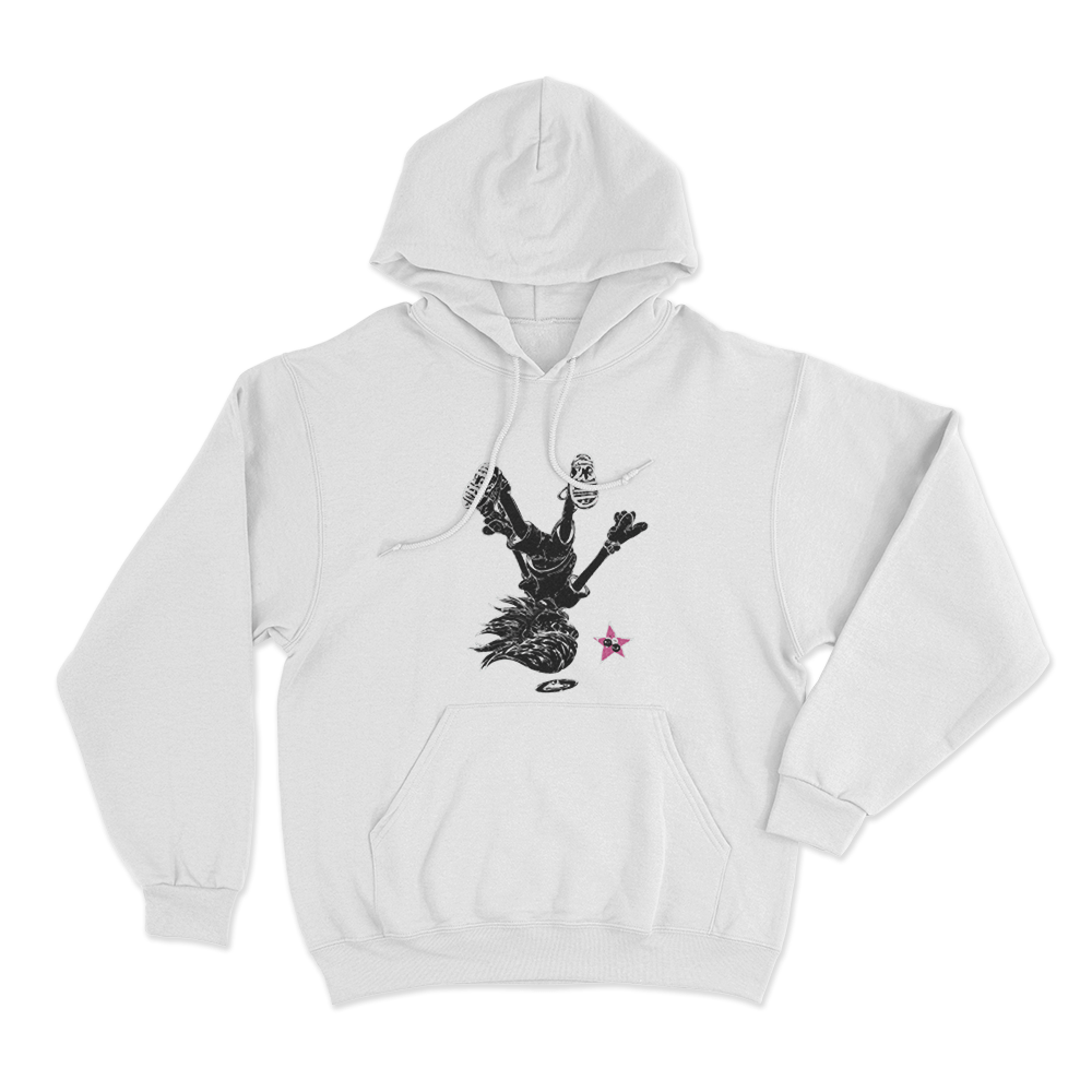 Yoasobi Never Ending Stories Tour Upside Down Angle Unisex Hoodie White Yoasobi Never Ending Stories Tour Upside Down Angle Unisex Hoodie White
