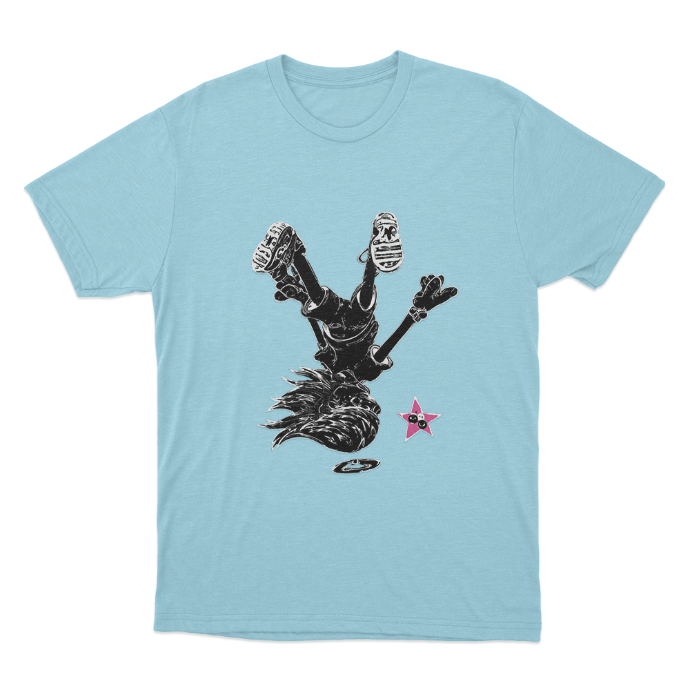 Yoasobi Never Ending Stories Tour Upside Down Angle Unisex T Shirt Sky Blue Yoasobi Never Ending Stories Tour Upside Down Angle Unisex T Shirt Sky Blue