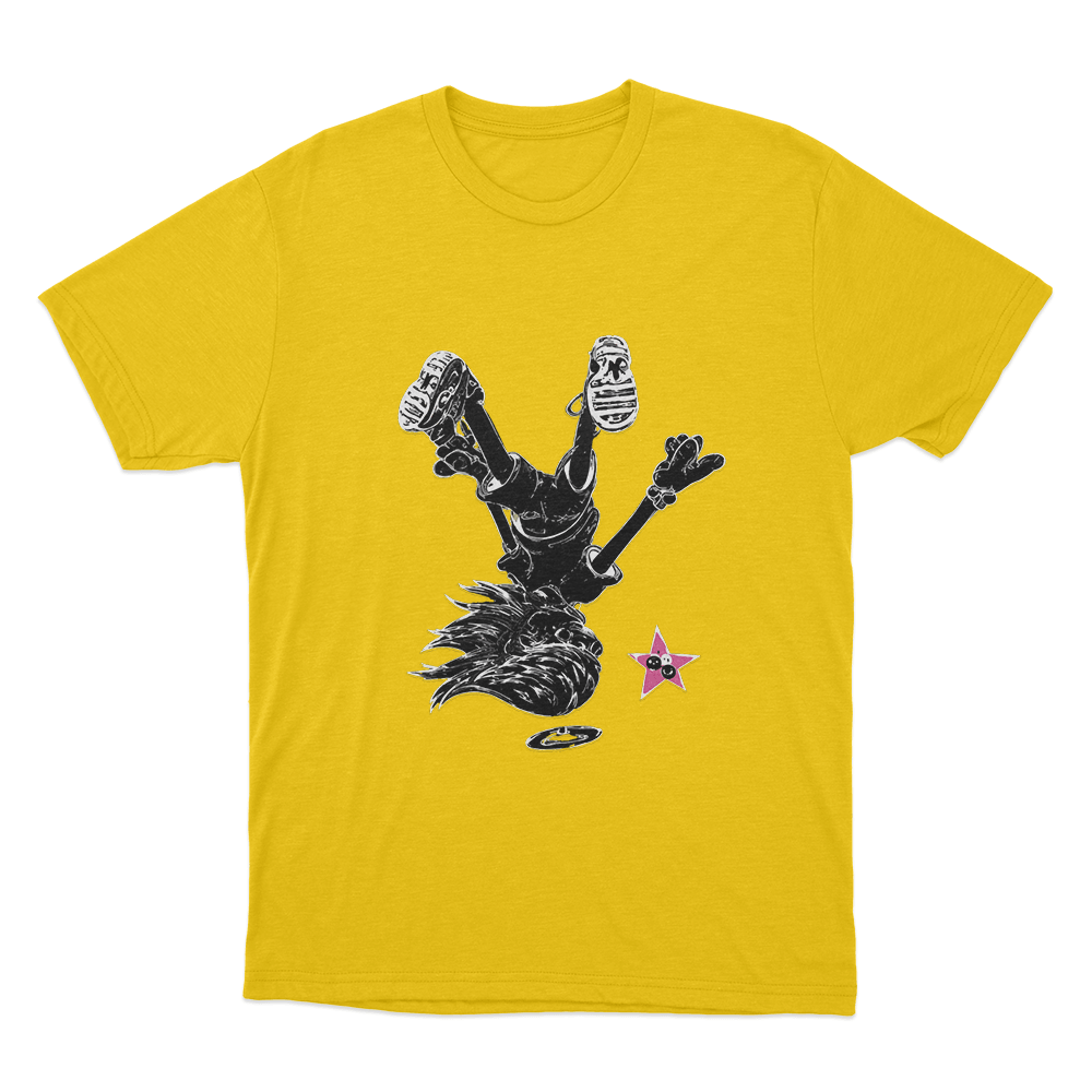 Yoasobi Never Ending Stories Tour Upside Down Angle Unisex T Shirt Yellow Yoasobi Never Ending Stories Tour Upside Down Angle Unisex T Shirt Yellow